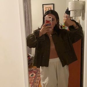 Top Shop jacket army green